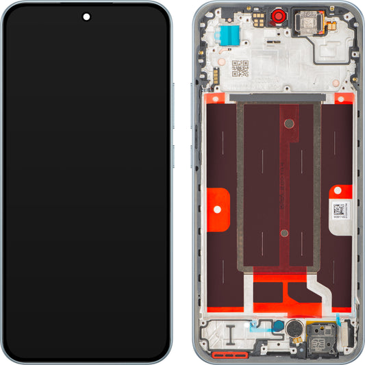 Οθόνη με Αφή Oppo A6 Pro 5G, με Πλαίσιο, Γκρι (Lunar Titanium), Service Pack 621029000655