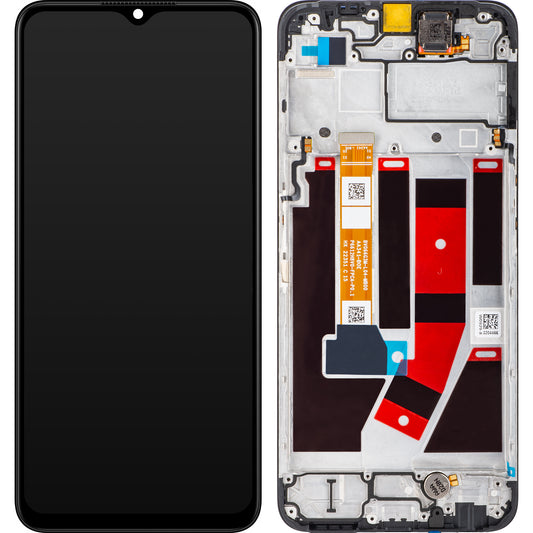 Οθόνη με οθόνη αφής Oppo A57 5G, με πλαίσιο, μαύρο, επανασφραγισμένο 4130239