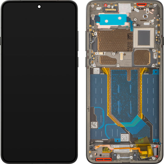 Οθόνη με οθόνη αφής Oppo Find X9 Ultra, με πλαίσιο, μαύρο (Tundra Umber), Service Pack 621029000922