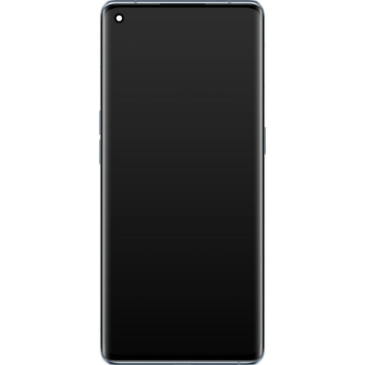 Oppo Reno6 Pro 5G (Snapdragon) / Reno6 Pro+ 5G Display with Touchscreen, with Frame, Grey (Lunar Grey), Service Pack 4907528