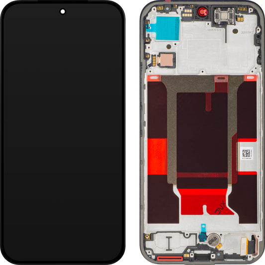 Οθόνη με Αφή Realme 16 Pro, με Πλαίσιο, Μαύρο, Service Pack 621029000809