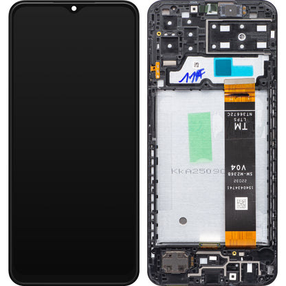 Οθόνη με οθόνη αφής Samsung Galaxy A13 A135, με πλαίσιο, μαύρο, επανασφραγισμένη GH82-28508A