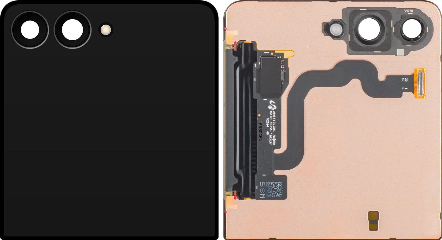 Display με Touchscreen Samsung Galaxy Z Flip7 F766, Sub Outer, Service Pack GH82-37579A