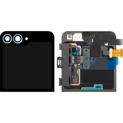 Οθόνη με οθόνη αφής Samsung Galaxy Z Flip6 F741, Υποεξωτερική, Μπλε, Πακέτο Υπηρεσιών GH97-30012C