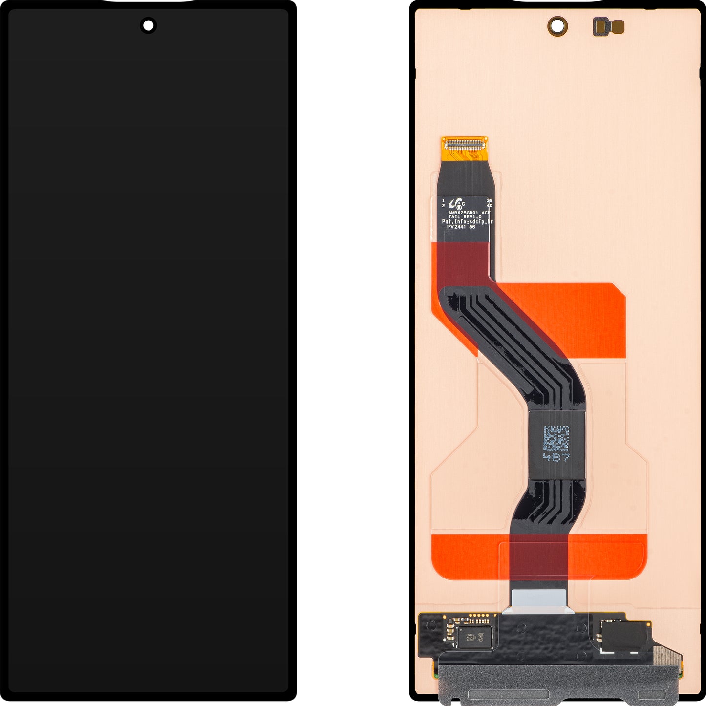 Οθόνη με οθόνη αφής Samsung Galaxy Z Fold6 F956, Sub Outer, Service Pack GH82-35047A