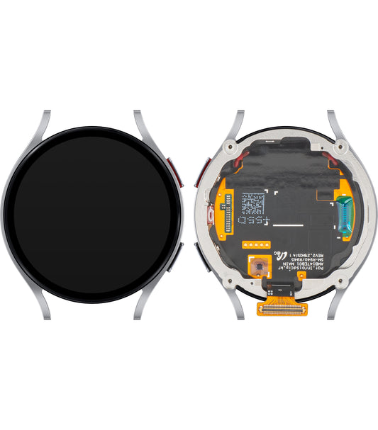 Samsung Galaxy Watch6 44mm Touchscreen Display with Frame, BT Version, Silver, Service Pack GH97-28837C