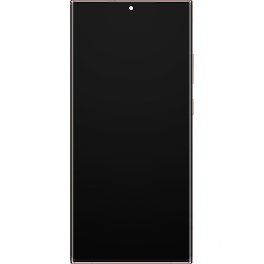 Samsung Galaxy Galaxy Note 20 Ultra 5G N986 / Note 20 Ultra N985 Οθόνη αφής με πλαίσιο, Mystic Bronze, Service Pack GH82-31453D 
