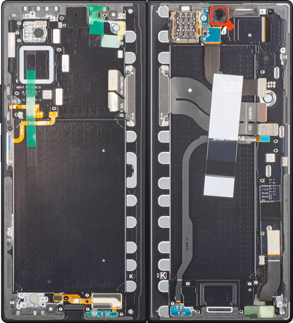 Οθόνη με οθόνη αφής Samsung Galaxy Z Fold7 F966, με πλαίσιο, υποεσωτερικό, μαύρο (Jet Black), Service Pack GH82-37548C