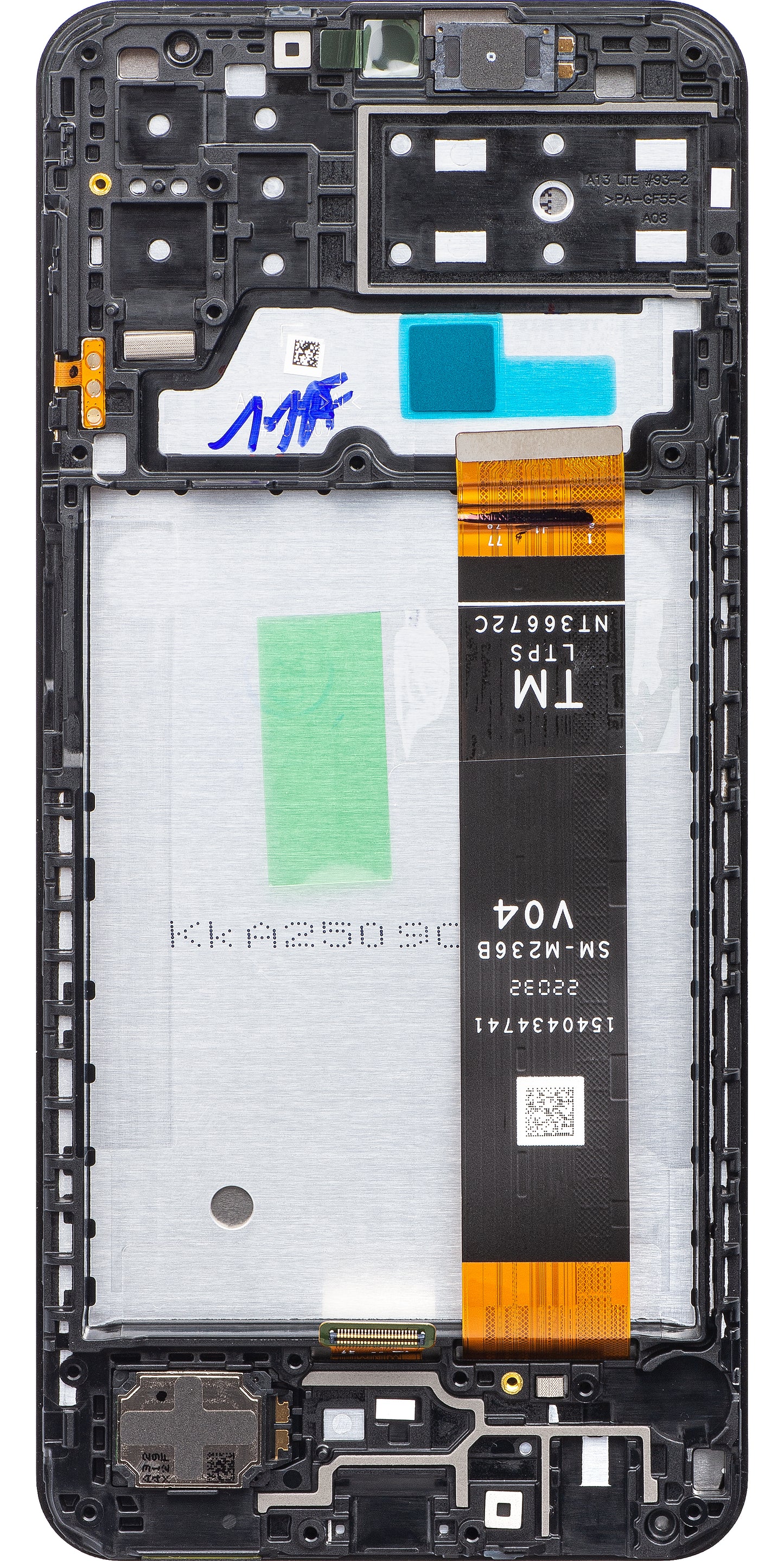 Οθόνη με οθόνη αφής Samsung Galaxy A13 A135, με πλαίσιο, μαύρο, επανασφραγισμένη GH82-28508A