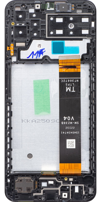 Οθόνη με οθόνη αφής Samsung Galaxy A13 A135, με πλαίσιο, μαύρο, επανασφραγισμένη GH82-28508A