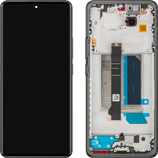 Οθόνη με Αφή Xiaomi Redmi Note 14 Pro+ 5G, με Πλαίσιο, Μαύρο (Midnight Black), Service Pack 5600190O16U00
