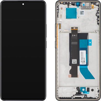Οθόνη με Αφή Xiaomi Redmi Note 14 Pro 5G, με Πλαίσιο, Μαύρο (Midnight Black), Service Pack 56002300O1600