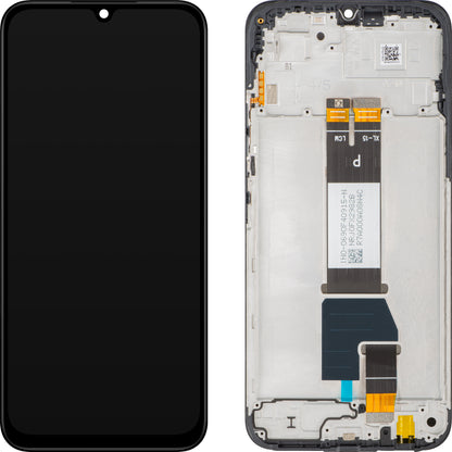Οθόνη με Αφή Xiaomi Redmi 15C 5G, με Πλαίσιο, Μαύρο, Service Pack 56000200P1500