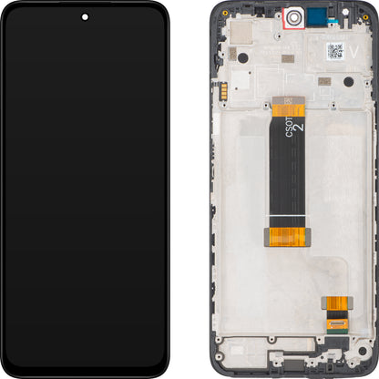 Οθόνη με Αφή Xiaomi Redmi 12 5G, με Πλαίσιο, Μαύρη, Service Pack 5600180M1900
