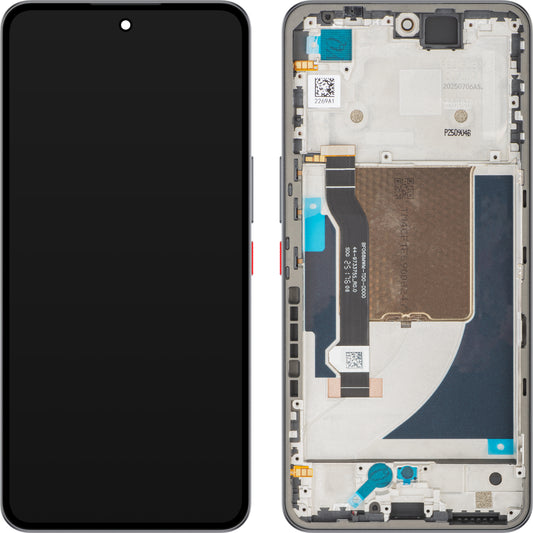 Οθόνη με οθόνη αφής ZTE nubia Neo 3 GT, με πλαίσιο, μαύρο, Service Pack 123448601195