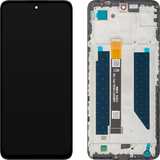 Οθόνη με οθόνη αφής ZTE nubia Neo 2, με πλαίσιο, μαύρο, Service Pack 123437401079
