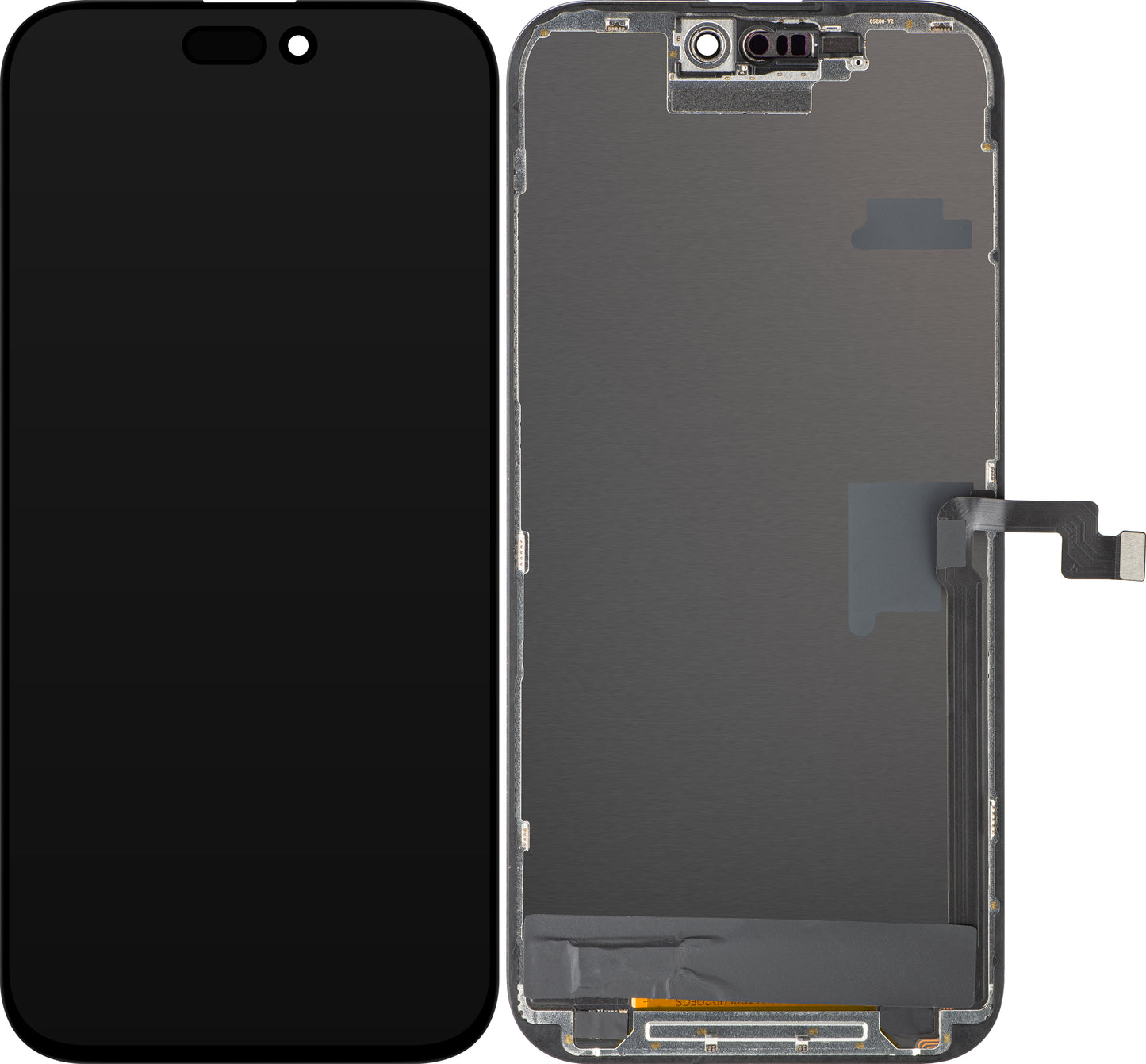 Οθόνη με Αφή ZY για Apple iPhone 16 Pro Max, με Πλαίσιο, Έκδοση LCD In-Cell IC Movable, Μαύρη