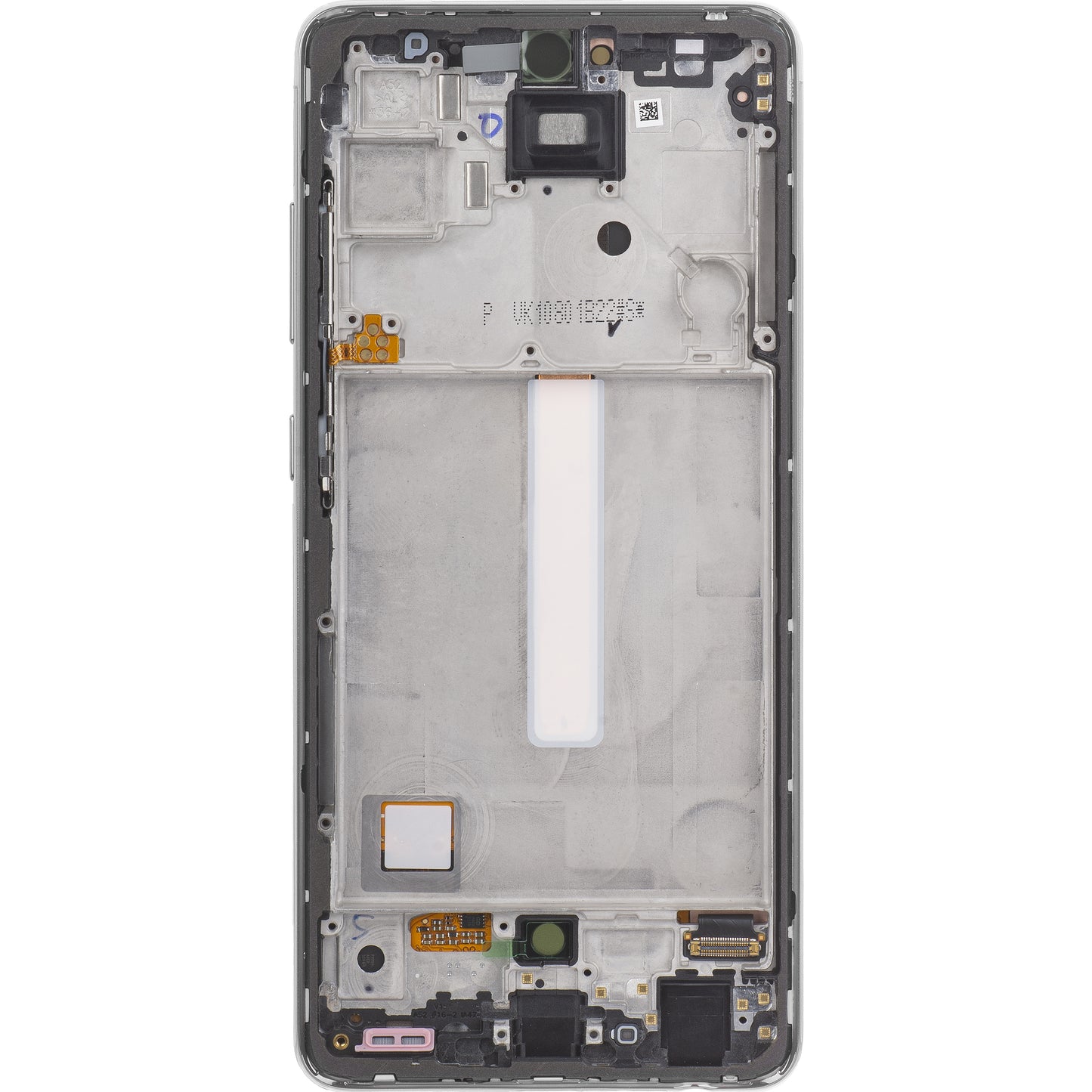 Samsung Galaxy Galaxy A52 5G A526 / A52 A525 Touchscreen Display, with Frame, White, Service Pack GH82-25754D