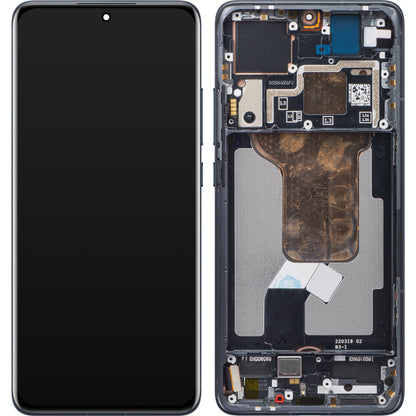 Οθόνη με Αφή Xiaomi 12S / 12X / 12, με Πλαίσιο, Γκρι, Service Pack 5600030L3A00