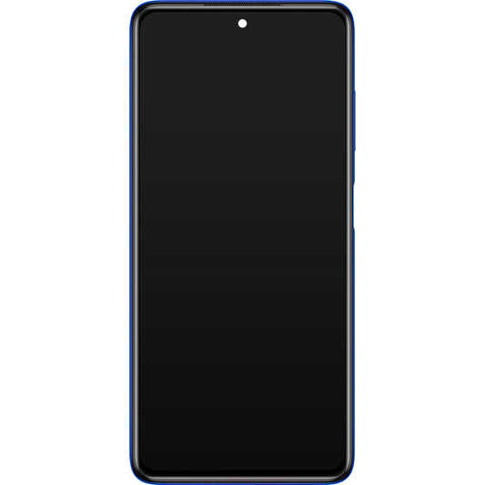 Οθόνη με οθόνη αφής Xiaomi Poco X3 Pro, με πλαίσιο, μπλε, Service Pack 560003J20S00