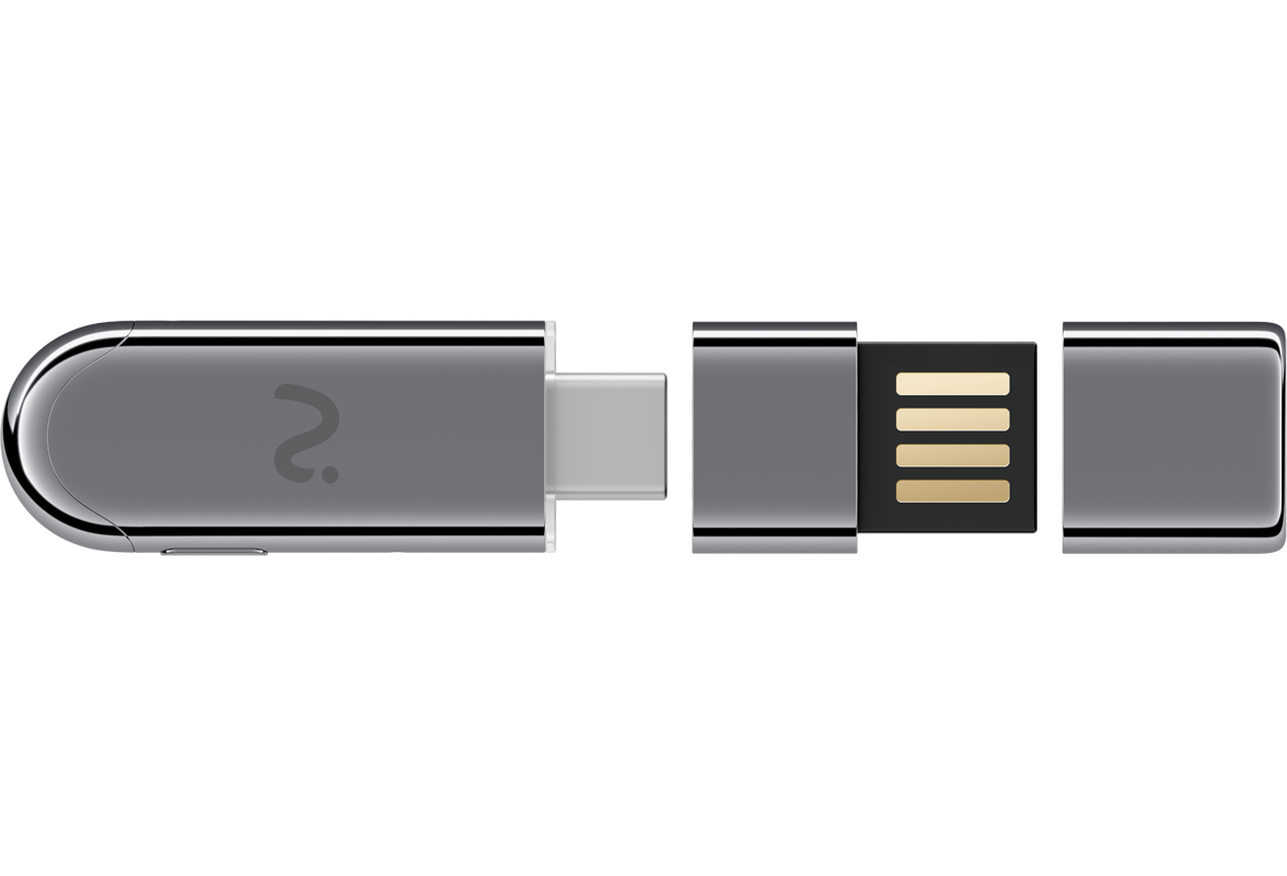 Dongle Εγγραφής / Καταγραφικό Viaim NoteKit AI, USB-C / USB-A, Γκρι
