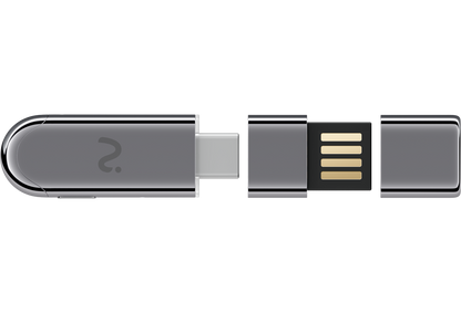 Dongle Εγγραφής / Καταγραφικό Viaim NoteKit AI, USB-C / USB-A, Γκρι