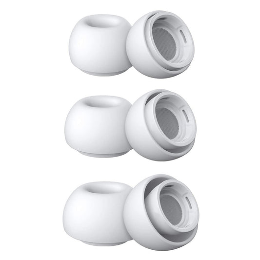 Αυθεντικά βύσματα για Apple AirPods Pro, Μέγεθος XS / S / L, Λευκά