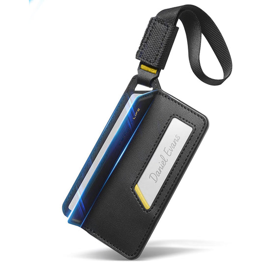 Ετικέτα Χειραποσκευής / Βαλίτσας Spigen Luggage Tag LF510, Μαύρη AHP09776