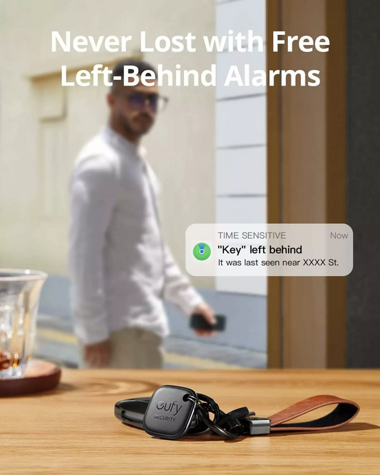 Eufy Security SmartTrack Link για iOS Series, Σετ 2 Τεμάχια, Μαύρο E87B0011