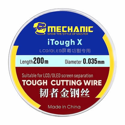 Mechanical Molybdenum Wire iTough X, 0.035mm, 200m