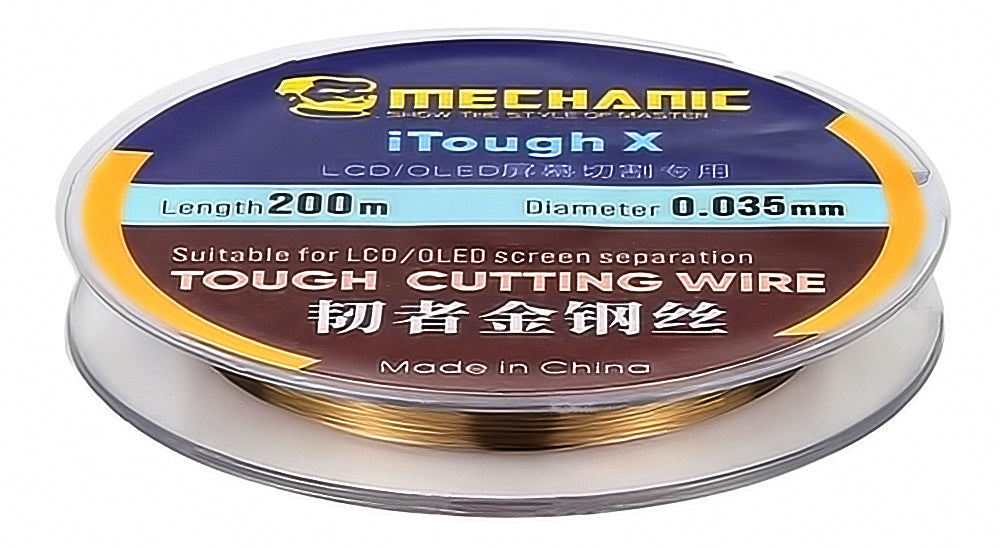 Mechanical Molybdenum Wire iTough X, 0.035mm, 200m