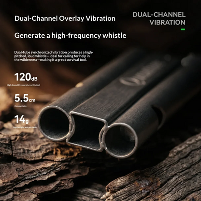 Survival / Emergency Whistle Qunature, Gray