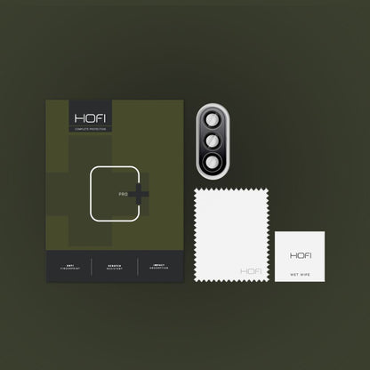 Προστατευτική μεμβράνη για πίσω κάμερα HOFI CamRing PRO+ για Samsung Galaxy S25+ S936, Ασφαλισμένο γυαλί, Μαύρο