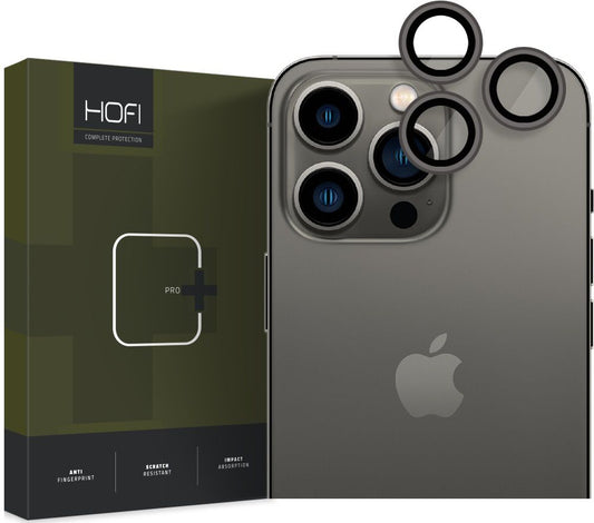 Προστατευτική Μεμβράνη Κάμερας Πίσω Tech-Protect CamRing PRO+ για Apple iPhone 14 Pro Max / 14 Pro, Ενισχυμένο Γυαλί, Μαύρη