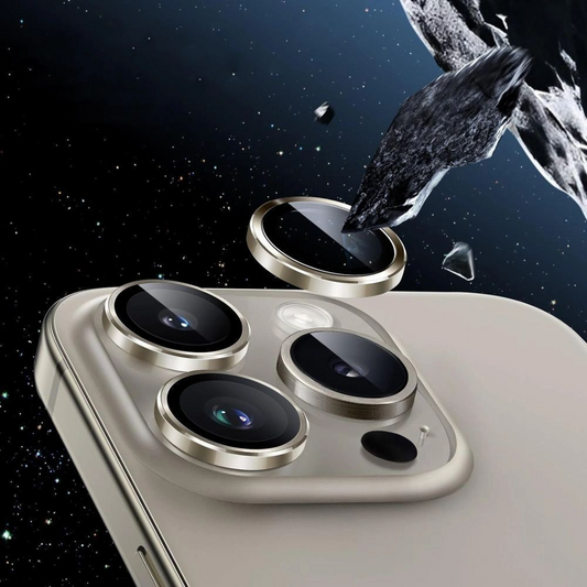 Προστατευτική Μεμβράνη Κάμερας Πίσω Tech-Protect CamRing Fit+ για Apple iPhone 17 Pro Max / 17 Pro / 16 Pro Max, Ενισχυμένο Γυαλί, Πορτοκαλί