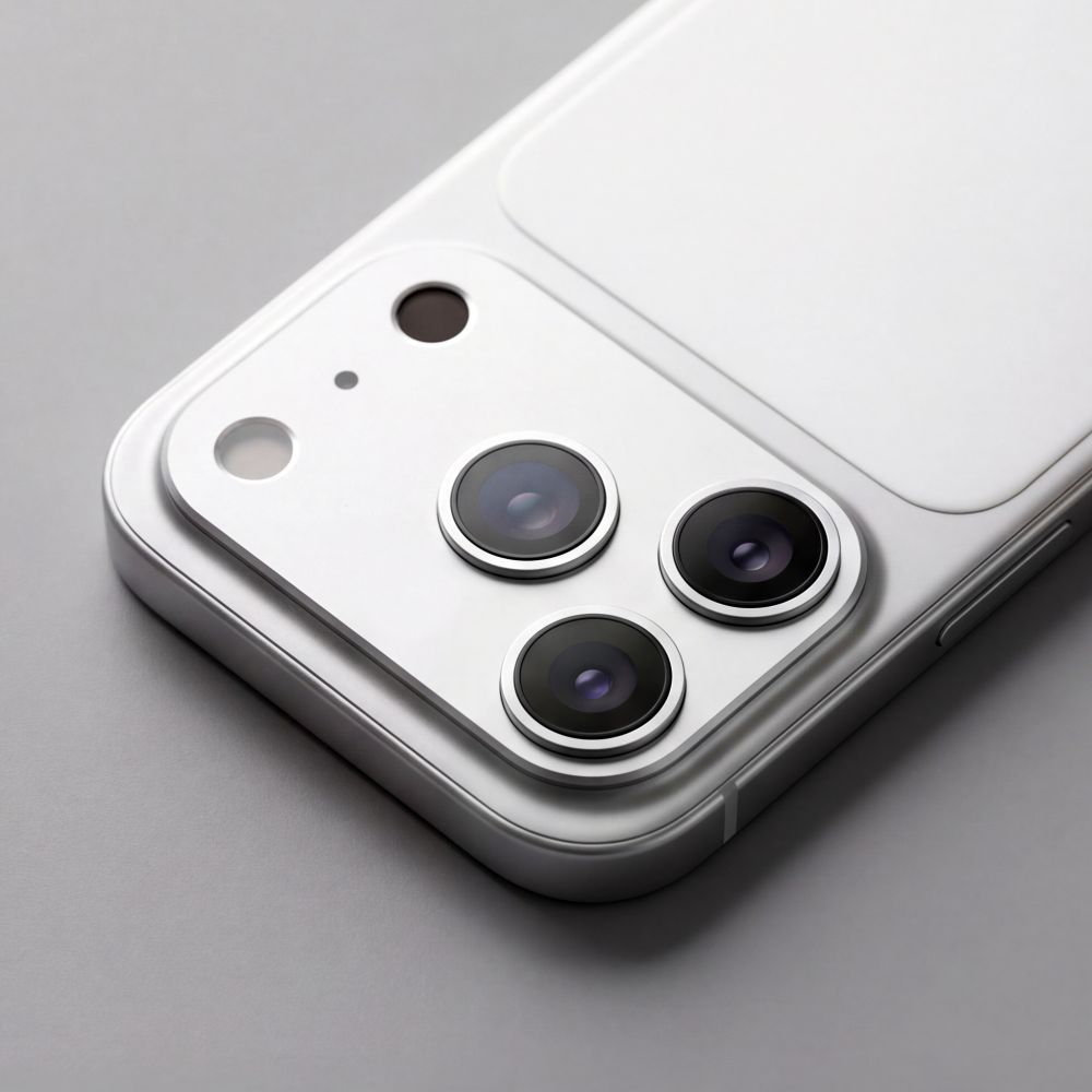 Προστατευτική μεμβράνη κάμερας πίσω Tech-Protect CamFull Fit+ για Apple iPhone 18 Pro Max, ασφαλισμένο γυαλί, ασημί