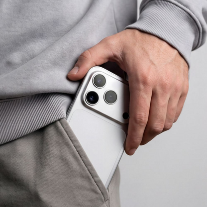 Προστατευτική μεμβράνη κάμερας πίσω Tech-Protect CamFull Fit+ για Apple iPhone 18 Pro, ασφαλισμένο γυαλί, ασημί