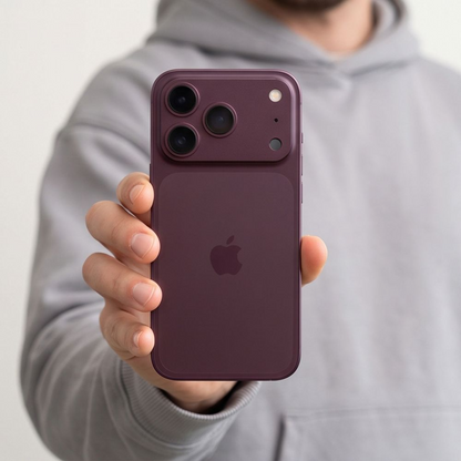 Προστατευτική μεμβράνη κάμερας πίσω Tech-Protect CamFull Fit+ για Apple iPhone 18 Pro Max, ασφαλισμένο γυαλί, βυσσινί