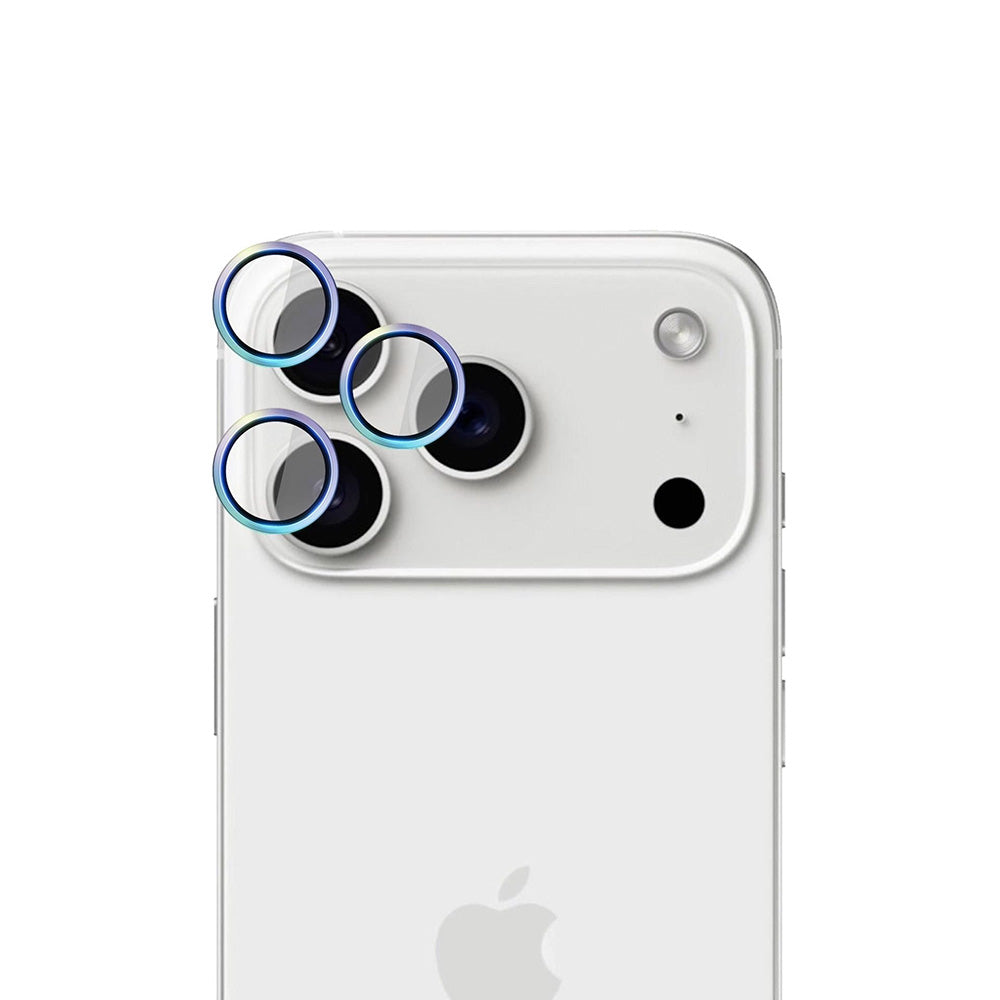 Προστατευτική Μεμβράνη Κάμερας Πίσω 3MK Hardy Protection Pro για Apple iPhone 17 Pro Max / 17 Pro, Ενισχυμένο Γυαλί, Πολύχρωμο