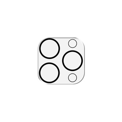 Προστατευτική μεμβράνη κάμερας πίσω 3MK Pro Full Cover για Apple iPhone 16 Pro Max / 16 Pro, Ενισχυμένο γυαλί, Μαύρο