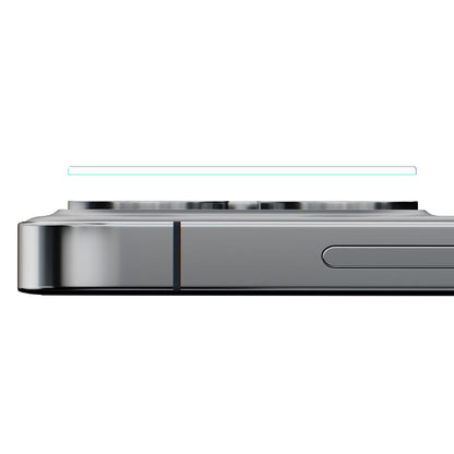 Προστατευτική μεμβράνη κάμερας πίσω 3MK Pro Full Cover για Apple iPhone 16 Pro Max / 16 Pro, Ενισχυμένο γυαλί, Μαύρο