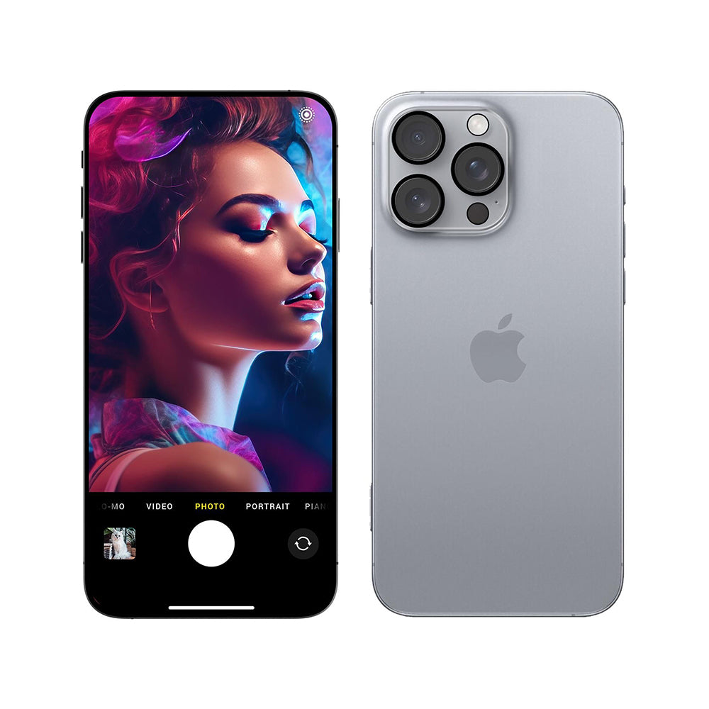 Προστατευτική Μεμβράνη Κάμερας Πίσω 3MK Pro Full Cover για Apple iPhone 17 Pro Max, Ενισχυμένο Γυαλί, Μαύρη