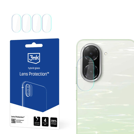 Προστατευτική μεμβράνη πίσω κάμερας 3MK Protection για Xiaomi Redmi A5 4G, ευέλικτο γυαλί, σετ 4 τεμαχίων, διαφανές