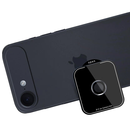 Προστατευτική μεμβράνη πίσω κάμερας 3MK Protection Pro για Apple iPhone 16 Plus / 16, Ασφαλισμένο γυαλί, Μαύρο