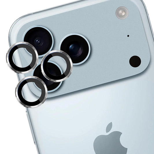 Προστατευτική Μεμβράνη Κάμερας Πίσω 3MK Protection Pro για Apple iPhone 17 Pro Max / 17 Pro, Ενισχυμένο Γυαλί, Ασημί