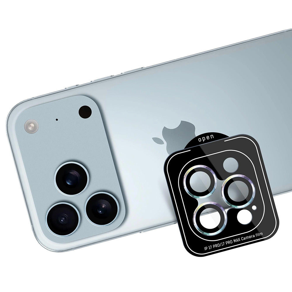 Προστατευτική Μεμβράνη Κάμερας Πίσω 3MK Protection Pro για Apple iPhone 17 Pro Max / 17 Pro, Ενισχυμένο Γυαλί, Πολύχρωμη