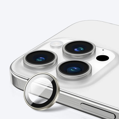 Προστατευτική μεμβράνη πίσω κάμερας Anank AR για Apple iPhone 16 Pro Max / 16 Pro, Ενισχυμένο γυαλί, Ασημί