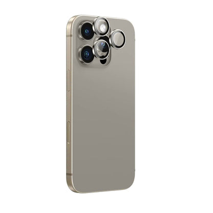 Προστατευτική μεμβράνη πίσω κάμερας Anank AR για Apple iPhone 16 Pro Max / 16 Pro, Ενισχυμένο γυαλί, Μεταλλικό γκρι