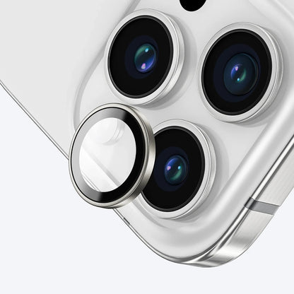 Προστατευτική μεμβράνη πίσω κάμερας Anank AR για Apple iPhone 16 Pro Max / 16 Pro, Ενισχυμένο γυαλί, Μεταλλικό γκρι