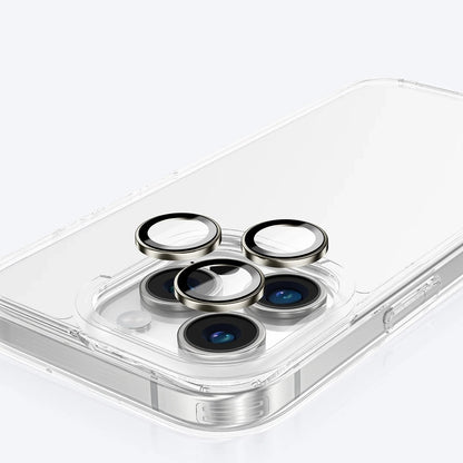 Προστατευτική μεμβράνη πίσω κάμερας Anank AR για Apple iPhone 16 Pro Max / 16 Pro, Ενισχυμένο γυαλί, Μεταλλικό γκρι